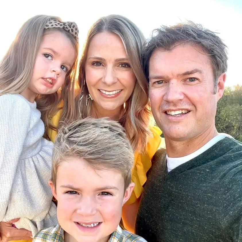 David Lewis and family