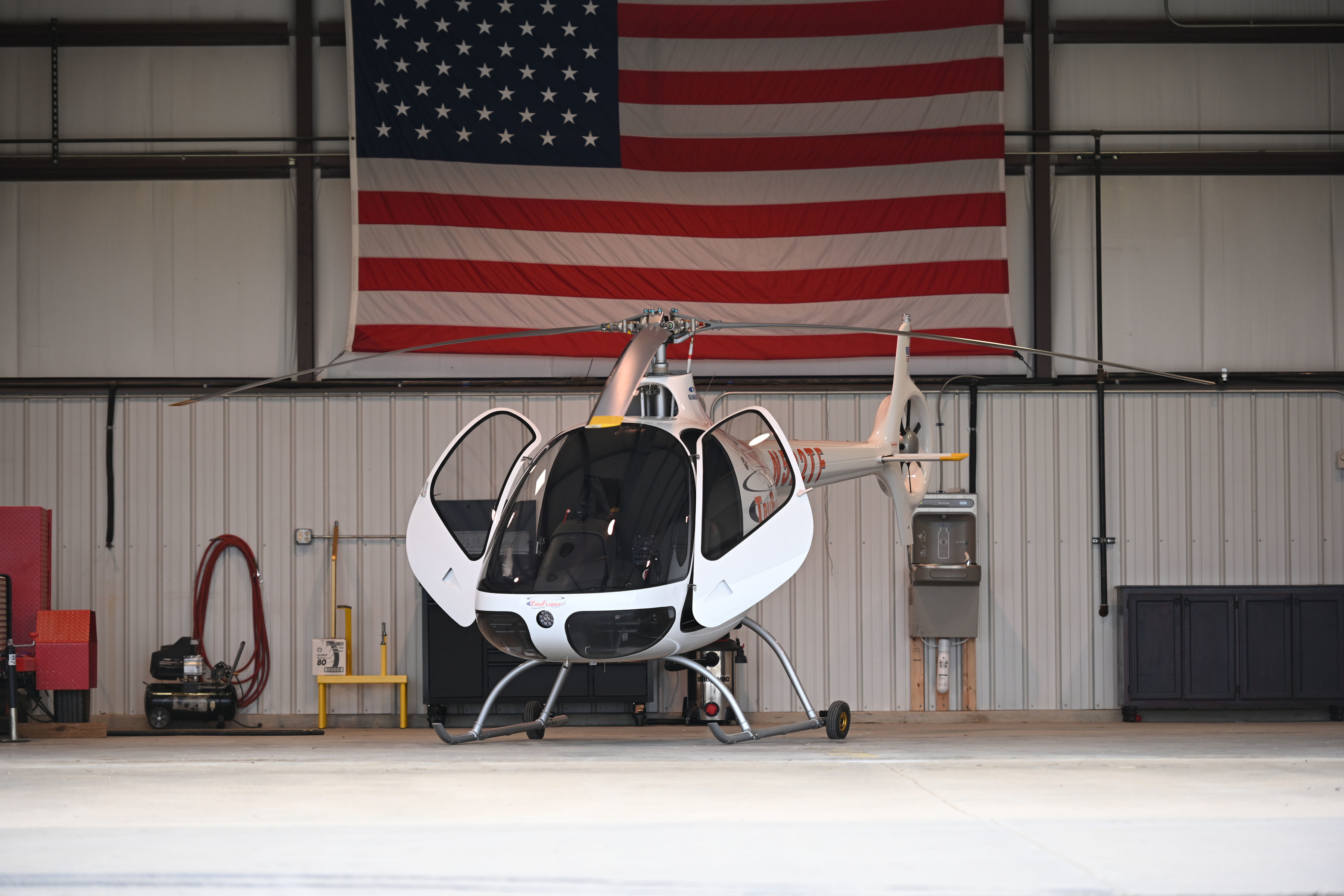 Guimbal Cabri G2 helicopter at TruFlight Academy