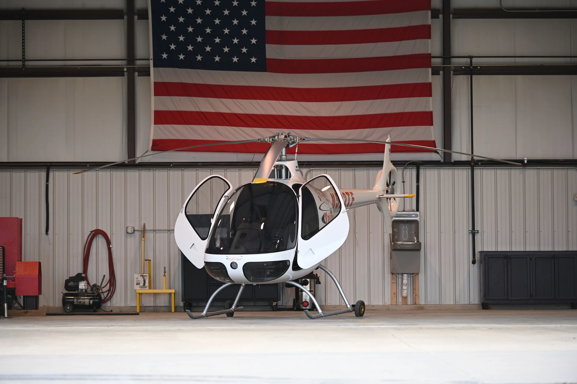 Guimbal Cabri G2 helicopter at TruFlight Academy